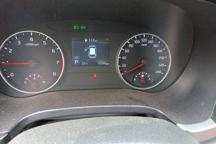 Used Kia KX3 2020 1.5L CVT Trend Edition Odometer Close Up