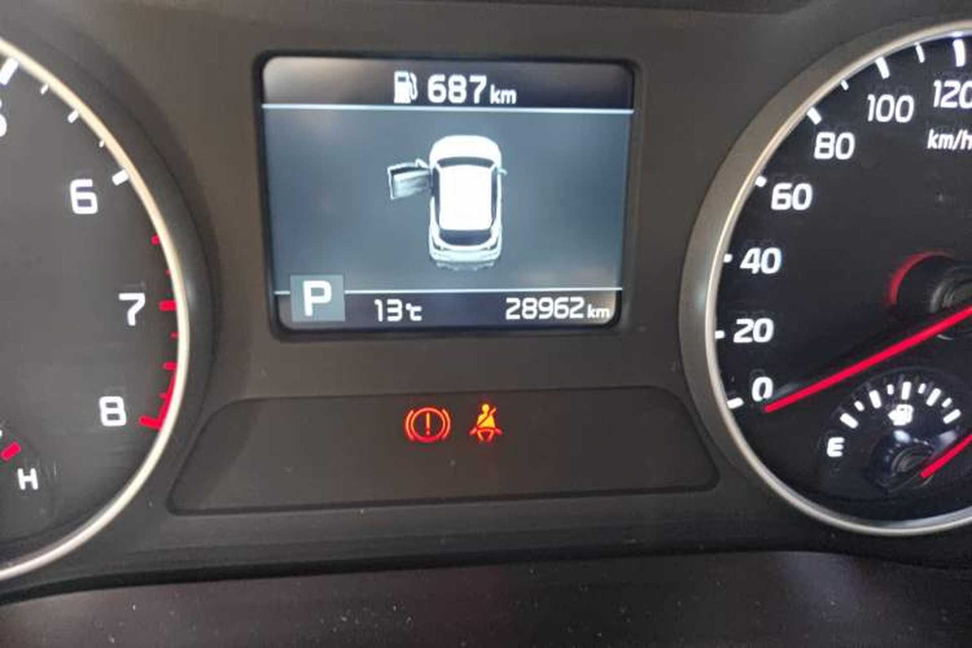Used Kia KX3 2020 1.5L CVT Trend Edition Odometer Close Up