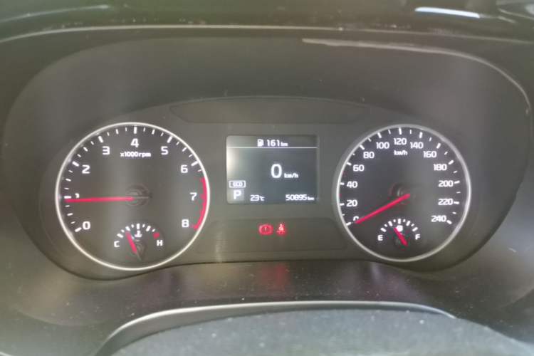 Used Kia KX3 2020 1.5L CVT Trend Edition Odometer Close Up