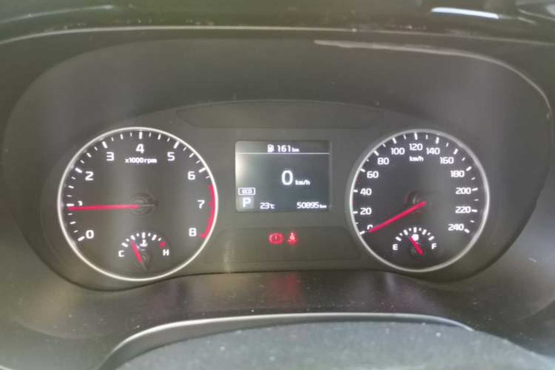 Used Kia KX3 2020 1.5L CVT Trend Edition Odometer Close Up