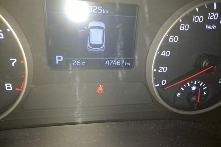 Used Kia KX3 2020 1.5L CVT Trend Edition Odometer Close Up