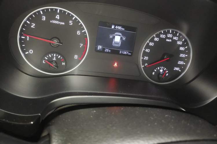 Used Kia KX3 2020 1.5L CVT Trend Edition Odometer Close Up
