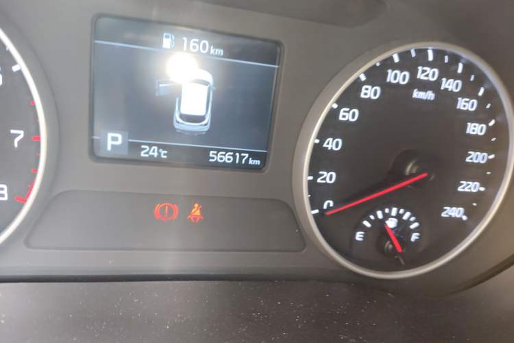 Used Kia KX3 2020 1.5L CVT Trend Edition Odometer Close Up