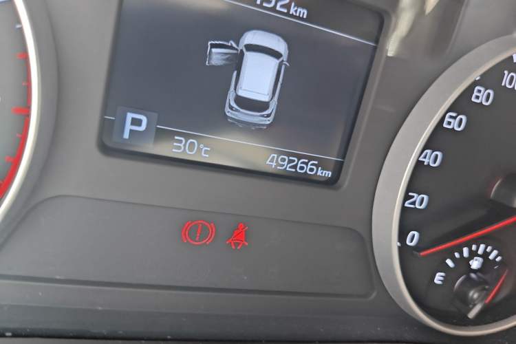 Used Kia KX3 2020 1.5L CVT Trend Edition Odometer Close Up