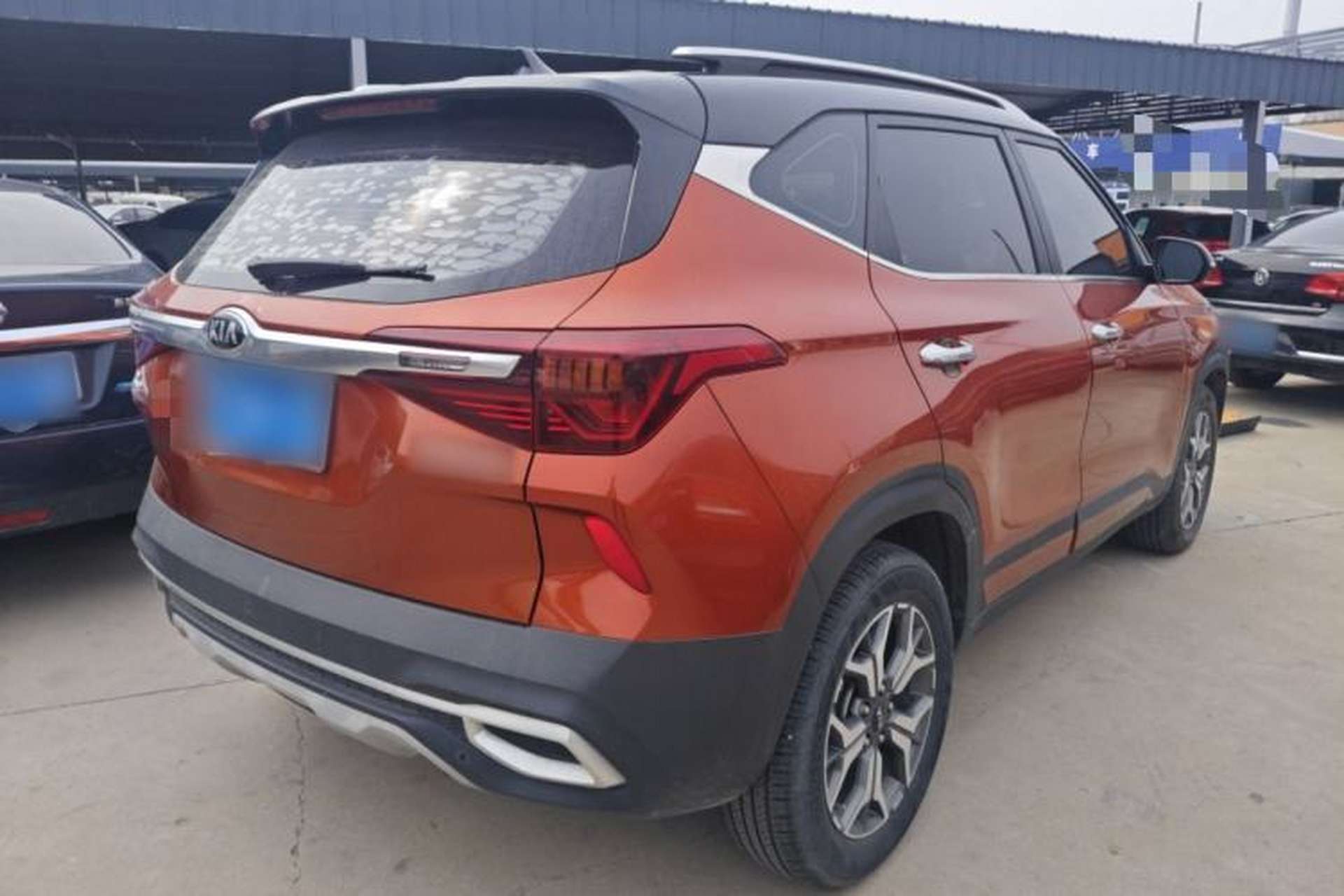 Used Kia KX3 2020 1.5L CVT Trend Edition Rear Right 45 Deg