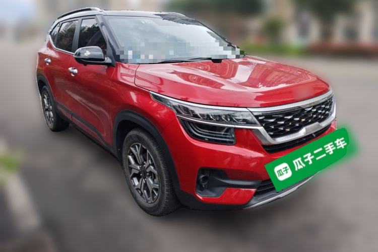 Used Kia KX3 2021 1.5L CVT Trend Edition Front Right 45 Deg
