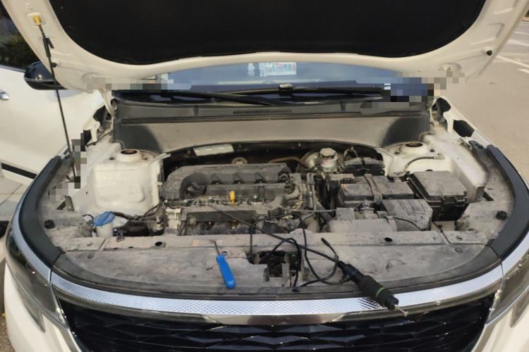 Used Kia KX3 2021 1.5L CVT Trend Edition Engine Bay