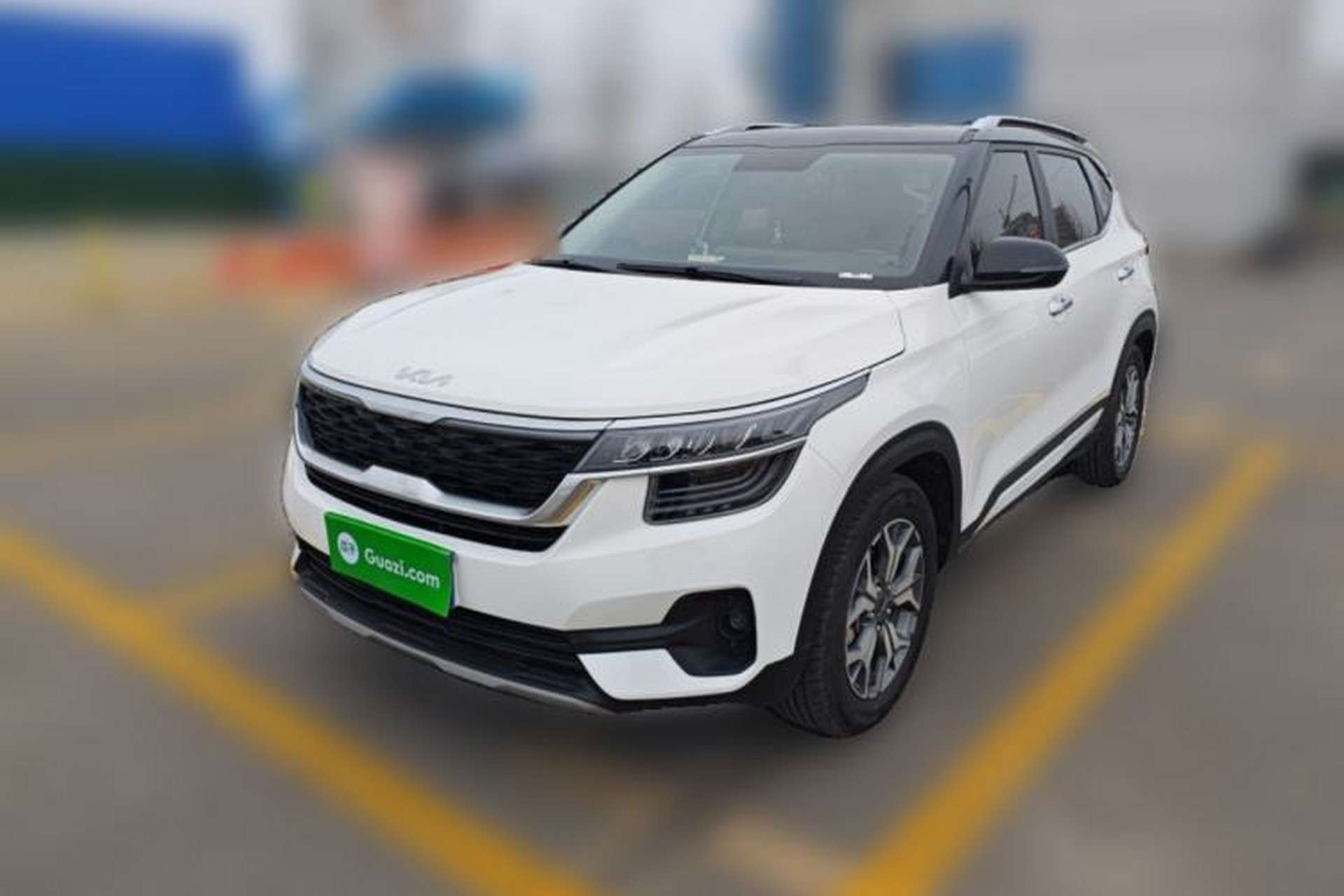 Used Kia KX3 2021 1.5L CVT Trend Edition Front Left 45 Deg