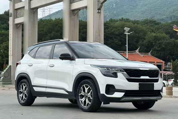 Used Kia KX3 2021 1.5L CVT Refreshed Edition Front Right 45 Deg
