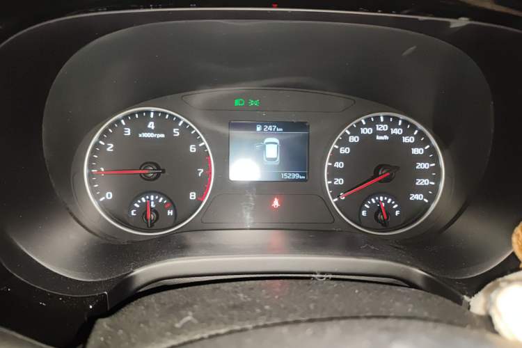 Used Kia KX3 2021 1.5L CVT Trend Edition Odometer Close Up