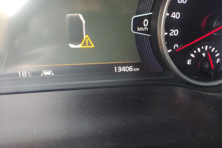Used Kia KX3 2021 1.5L CVT All-Around Edition Odometer Close Up