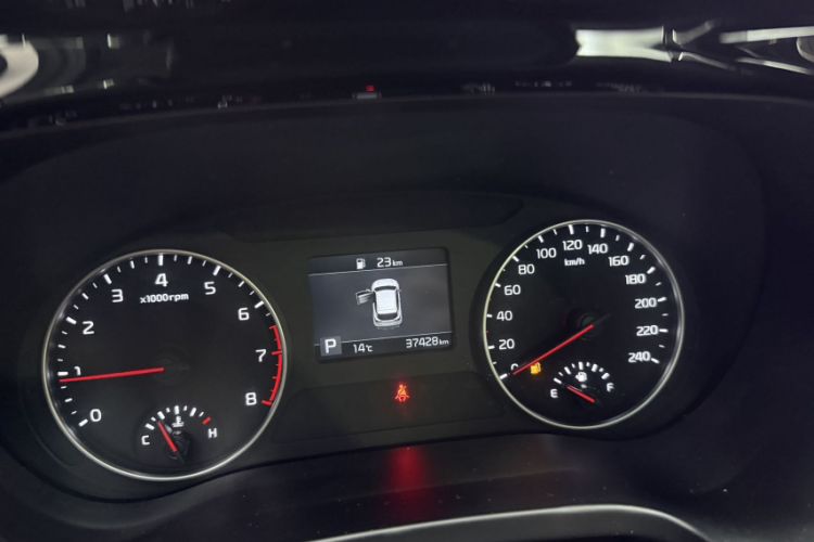 Used Kia KX3 2021 1.5L CVT Trend Edition Odometer Close Up