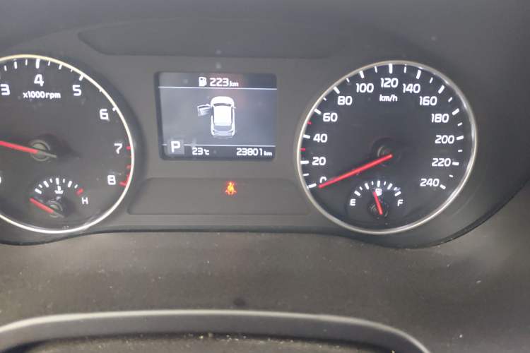 Used Kia KX3 2021 1.5L CVT Trend Edition Odometer Close Up