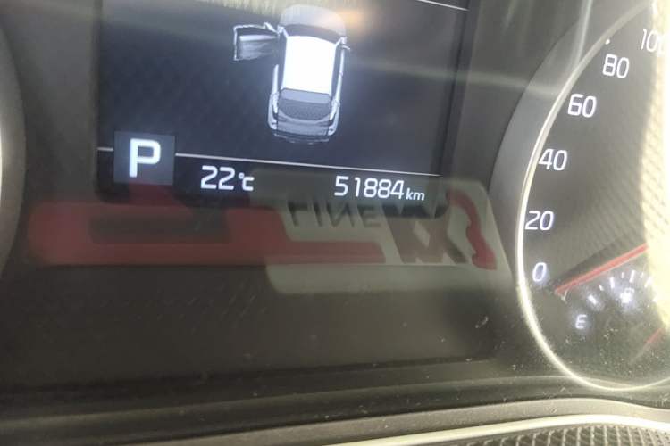 Used Kia KX3 2021 1.5L CVT Trend Edition Odometer Close Up