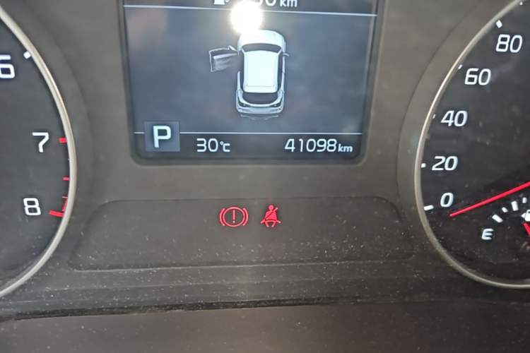 Used Kia KX3 2021 1.5L CVT Trend Edition Odometer Close Up