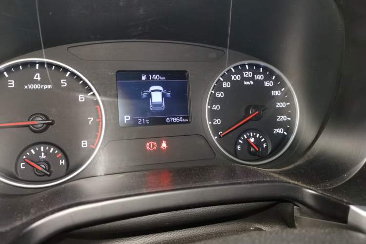 Used Kia KX3 2021 1.5L CVT Refreshed Edition Odometer Close Up