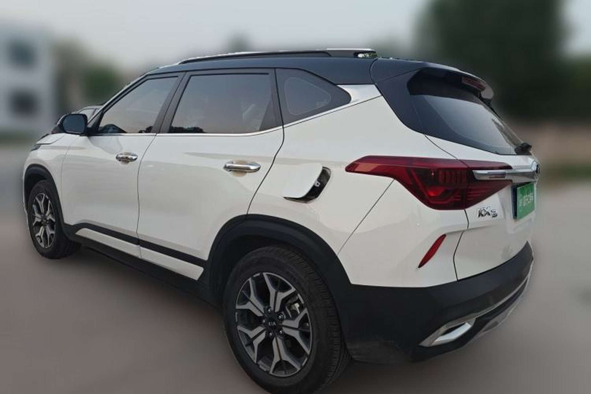 Used Kia KX3 2021 1.5L CVT Trend Edition Rear Left 45 Deg