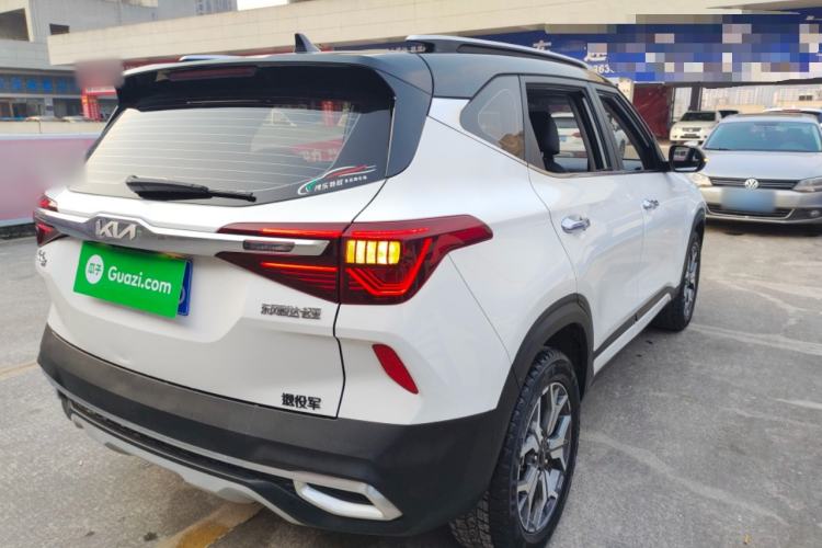 Used Kia KX3 2021 1.5L CVT Trend Edition Rear Right 45 Deg