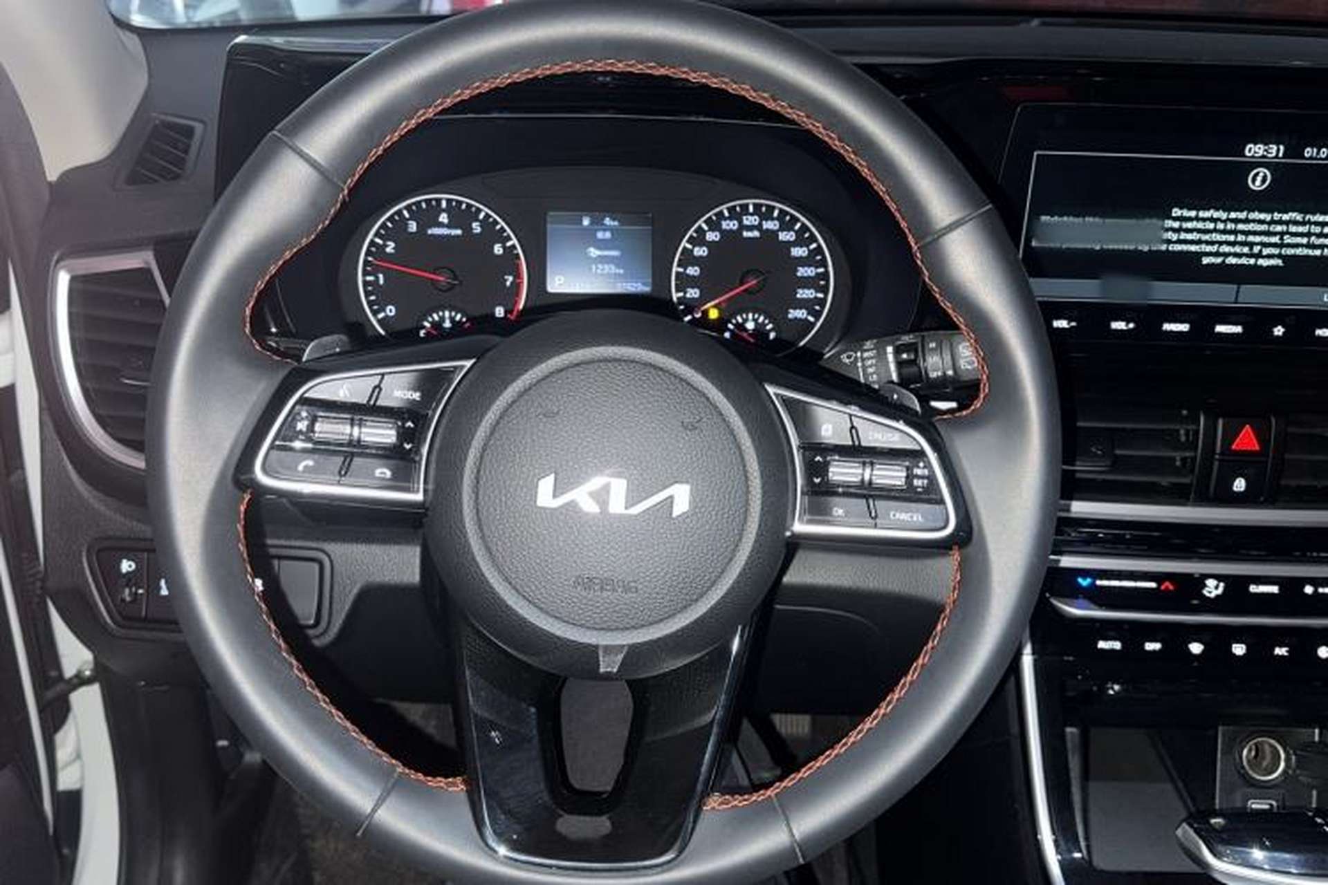 Used Kia KX3 2021 1.5L CVT Trend Edition Steering Wheel