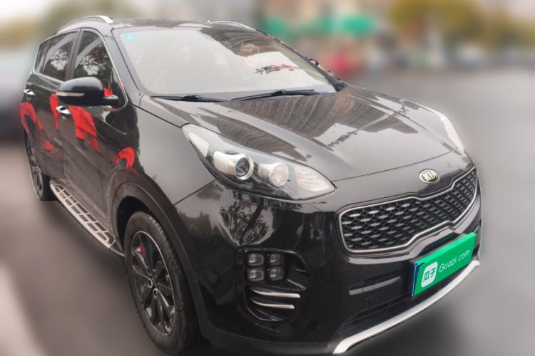 Used Kia KX5 2016 1.6T Automatic Two-Wheel Drive DLX Front Right 45 Deg