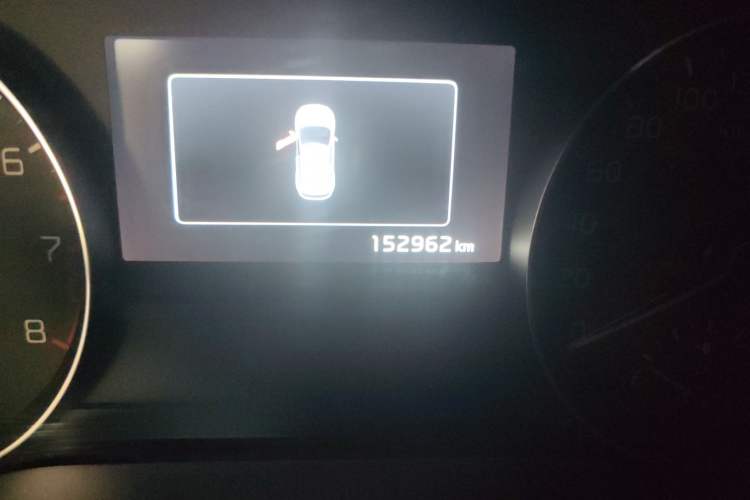 Used Kia KX5 2016 2.0L Automatic 2WD Premium Odometer Close Up
