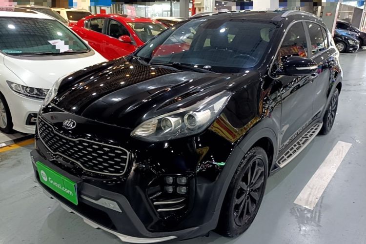 Used Kia KX5 2016 1.6T Automatic Two-Wheel Drive Premium Guazi used car, China used car export, Used car for sale, Used cars, Cheapest cars for sale