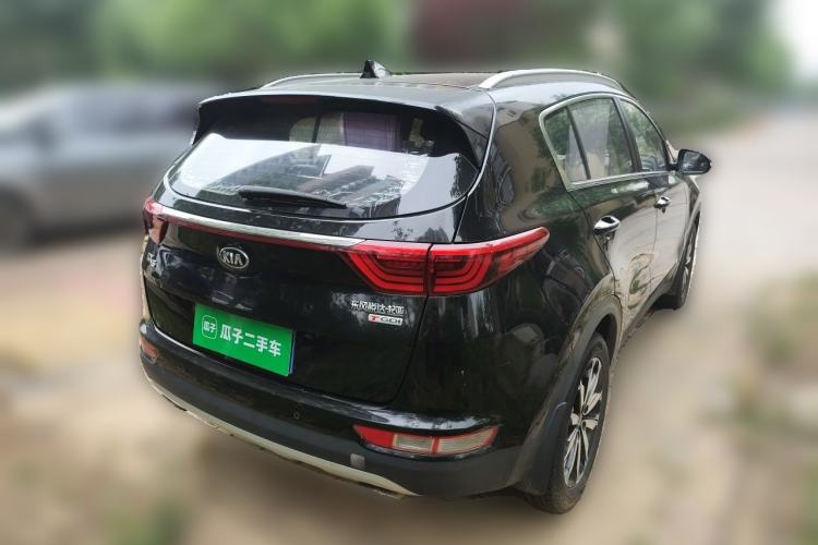 Used Kia KX5 2016 1.6T Automatic Two-Wheel Drive DLX Rear Right 45 Deg