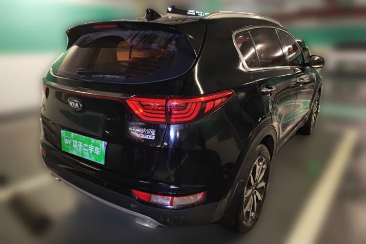 Used Kia KX5 2016 1.6T Automatic Two-Wheel Drive DLX Rear Right 45 Deg