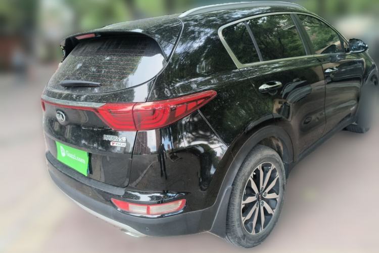 Used Kia KX5 2016 1.6T Automatic Two-Wheel Drive DLX Rear Right 45 Deg