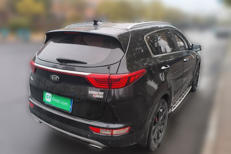 Used Kia KX5 2016 1.6T Automatic Two-Wheel Drive DLX Rear Right 45 Deg