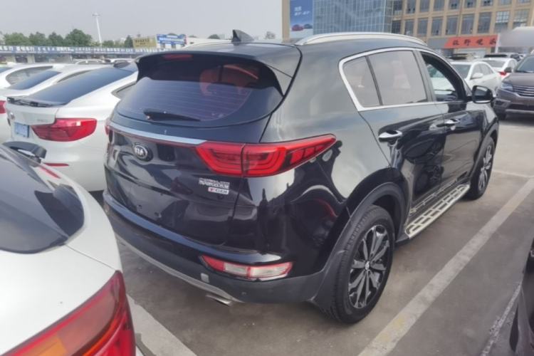 Used Kia KX5 2016 1.6T Automatic Two-Wheel Drive DLX Rear Right 45 Deg