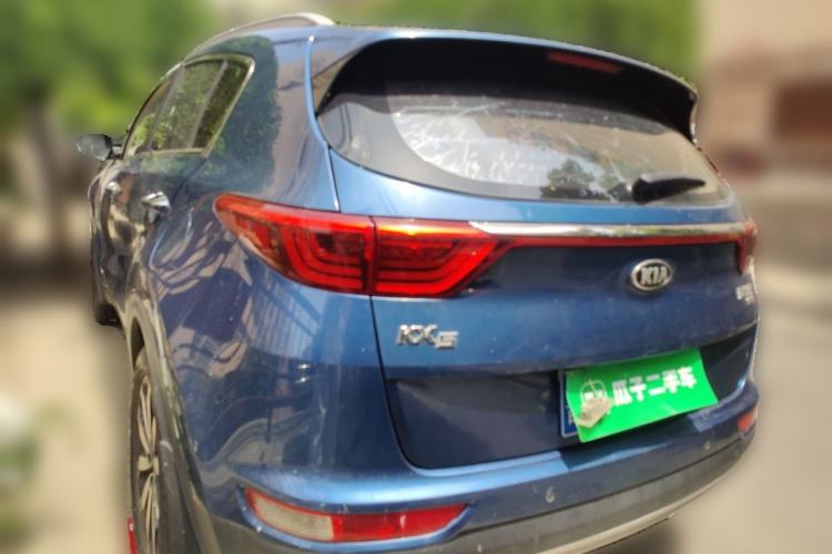 Used Kia KX5 2016 2.0L Automatic 2WD GLS Rear Left 45 Deg
