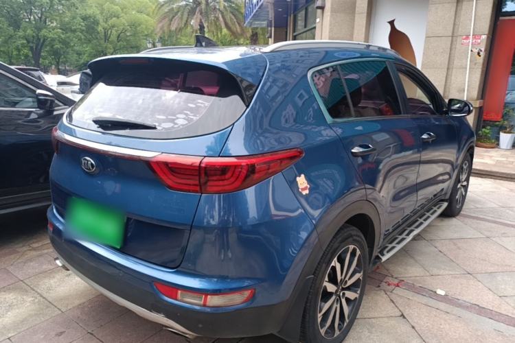 Used Kia KX5 2016 1.6T Automatic Two-Wheel Drive DLX Rear Right 45 Deg
