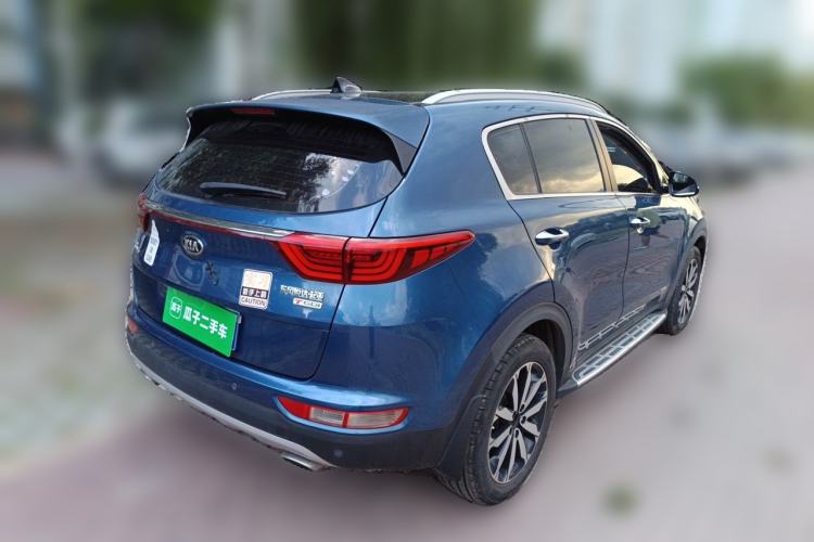 Used Kia KX5 2016 1.6T Automatic Two-Wheel Drive DLX Rear Right 45 Deg