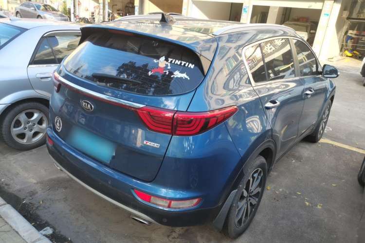 Used Kia KX5 2016 1.6T Automatic Two-Wheel Drive DLX Rear Right 45 Deg
