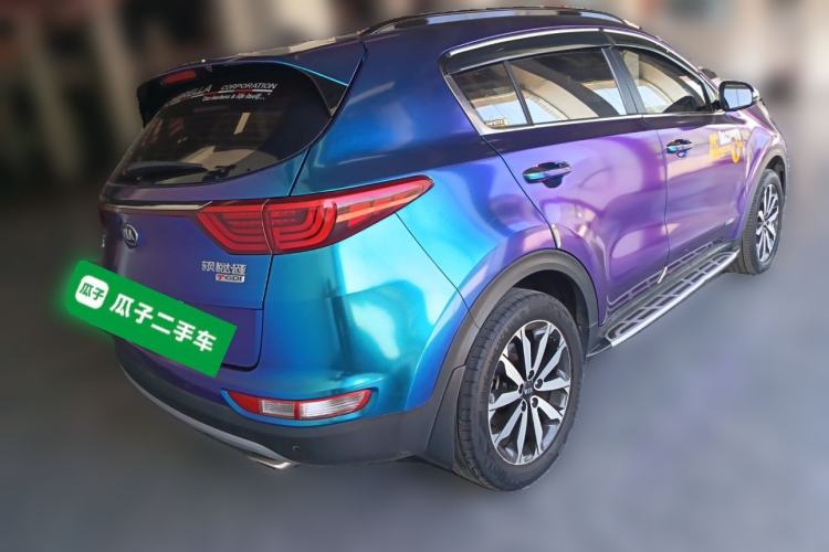 Used Kia KX5 2016 1.6T Automatic Two-Wheel Drive DLX Rear Right 45 Deg