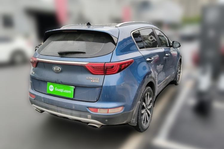 Used Kia KX5 2016 1.6T Automatic Two-Wheel Drive DLX Rear Right 45 Deg