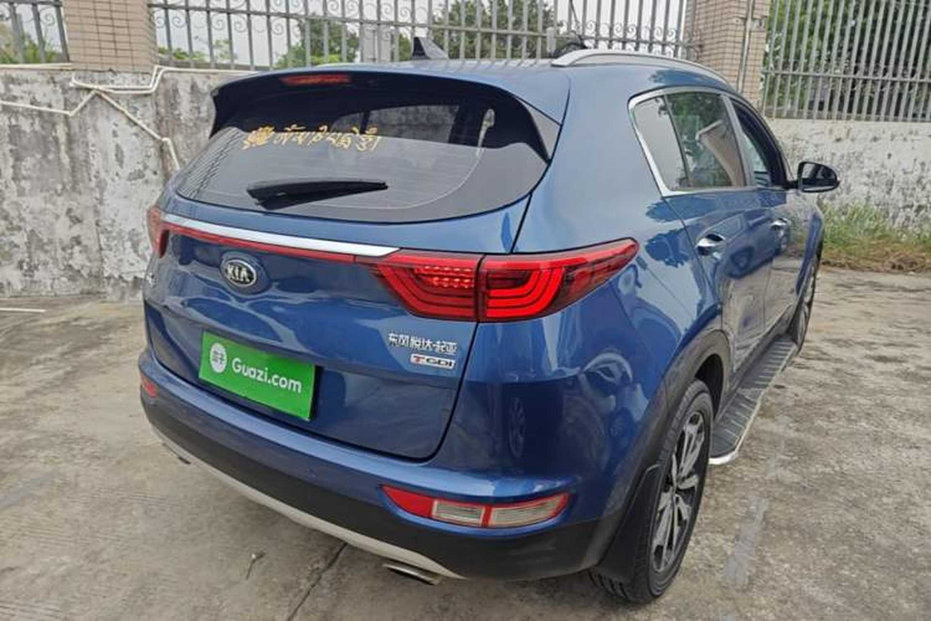 Used Kia KX5 2016 1.6T Automatic Two-Wheel Drive DLX Rear Right 45 Deg