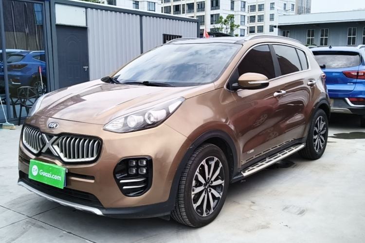 Used Kia KX5 2016 1.6T Automatic Two-Wheel Drive DLX Guazi used car, China used car export, Used car for sale, Used Kia cars, Cheapest cars for sale