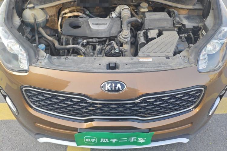 Used Kia KX5 2016 1.6T Automatic Two-Wheel Drive DLX Engine Bay