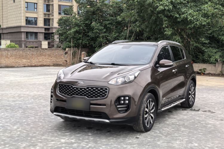 Kia KX5 2016 1.6T Automatic Two-Wheel Drive Premium с пробегом Guazi used car, China used car export, Used car for sale, Used cars, Cheapest cars for sale