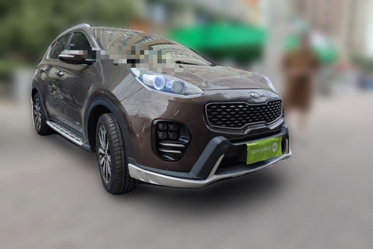 Used Kia KX5 2016 1.6T Automatic Two-Wheel Drive DLX Front Right 45 Deg