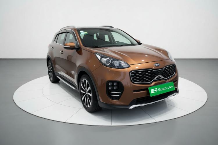Used Kia KX5 2016 1.6T Automatic Two-Wheel Drive Premium Front Right 45 Deg