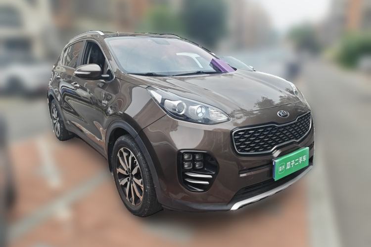 Used Kia KX5 2016 1.6T Automatic Two-Wheel Drive Premium Front Right 45 Deg