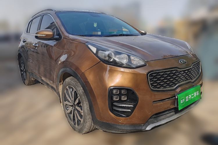 Used Kia KX5 2016 1.6T Automatic Two-Wheel Drive Premium Front Right 45 Deg