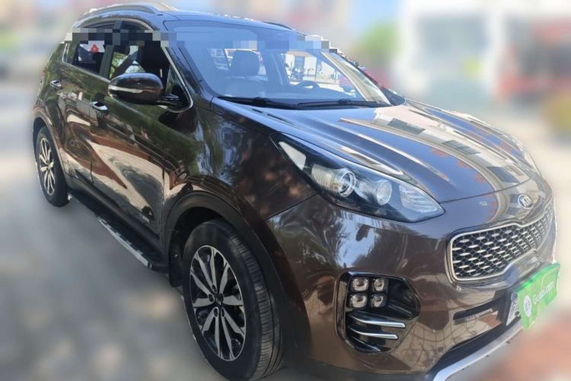 Used Kia KX5 2016 1.6T Automatic Two-Wheel Drive DLX Front Right 45 Deg