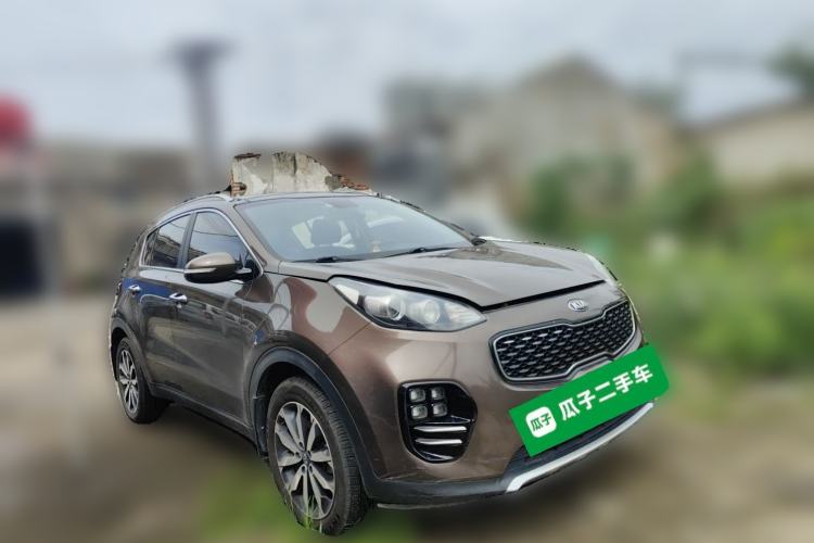 Used Kia KX5 2016 1.6T Automatic Two-Wheel Drive Premium Front Right 45 Deg