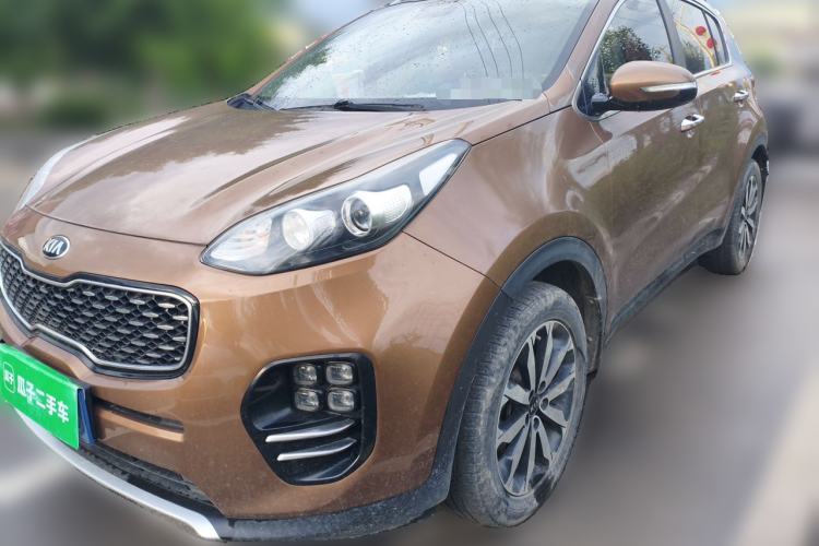 Kia KX5 2016 1.6T Automatic Two-Wheel Drive Premium с пробегом Guazi used car, China used car export, Used car for sale, Used cars, Cheapest cars for sale