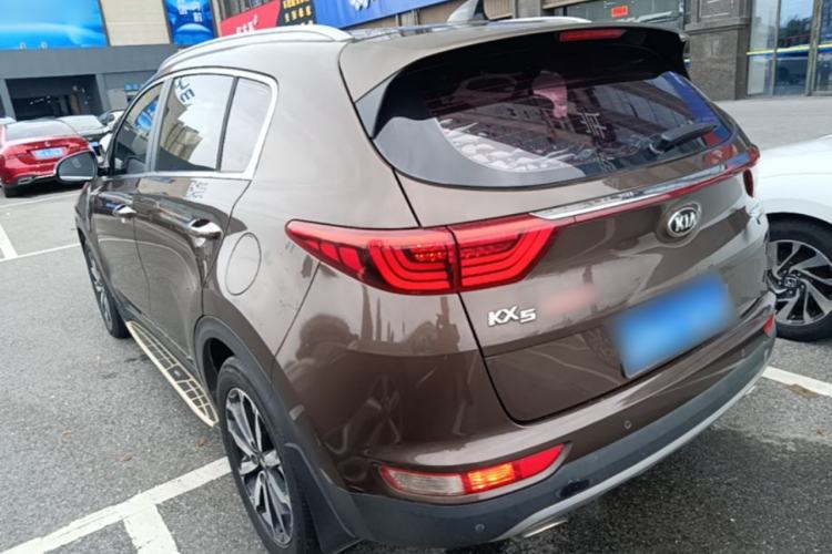 Used Kia KX5 2016 1.6T Automatic Two-Wheel Drive DLX Rear Left 45 Deg