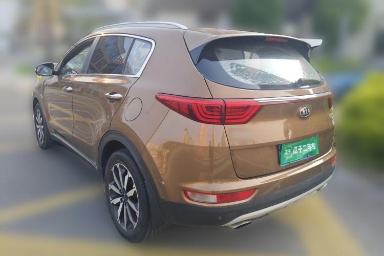 Used Kia KX5 2016 1.6T Automatic Two-Wheel Drive DLX Rear Left 45 Deg